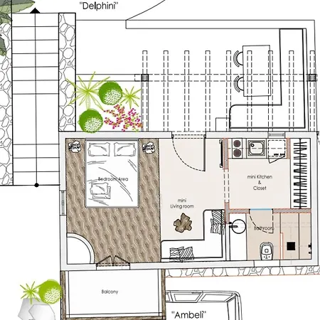 Mykonos Delphini 別荘 *